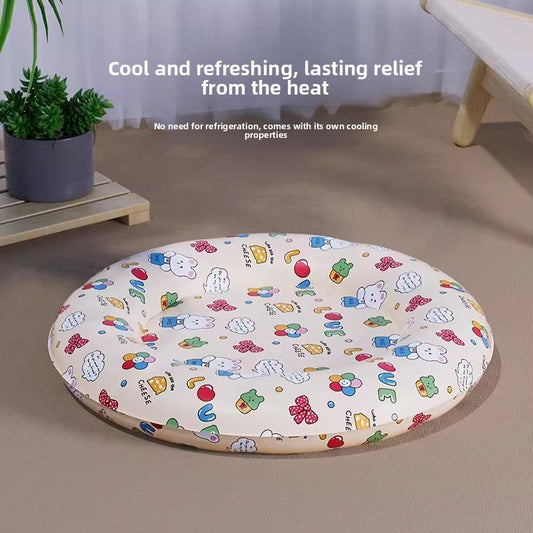 Summer Pet Cooling Mat Water Filled Ice Nest Bed for Large Cats Dogs