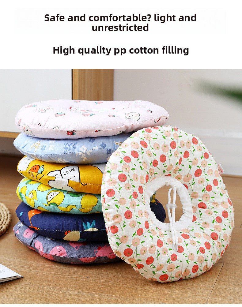 Pet Elizabethan Collar Anti-Bite Anti-Lick Soft Headband Cat Dog Neutering Shame Collar Adjustable Neckband