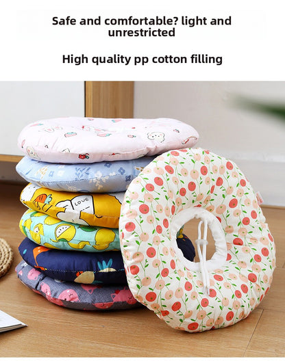 Pet Elizabethan Collar Anti-Bite Anti-Lick Soft Headband Cat Dog Neutering Shame Collar Adjustable Neckband