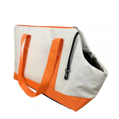 Portable Pet Carrier Bag for Small Dogs and Cats Outdoor Travel with Head Out Design All Season Comfort Shoulder Handbag