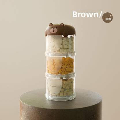 Portable Cat Snack Sealed Box Universal Pet Food Storage Moisture Proof Dispensing Canister