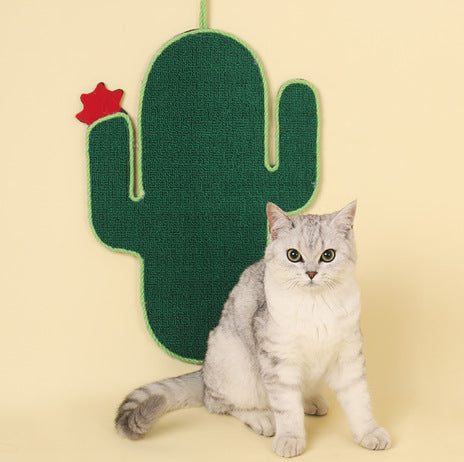 Durable Hanging Cat Scratching Board Pad Multiple Styles Anti Scratch Furniture Protector Interactive Pet Toy for Indoor Cats