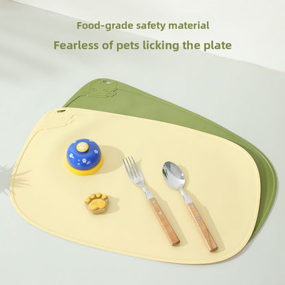 Cat Bowl Waterproof Non-Slip Mat for Pet Supplies