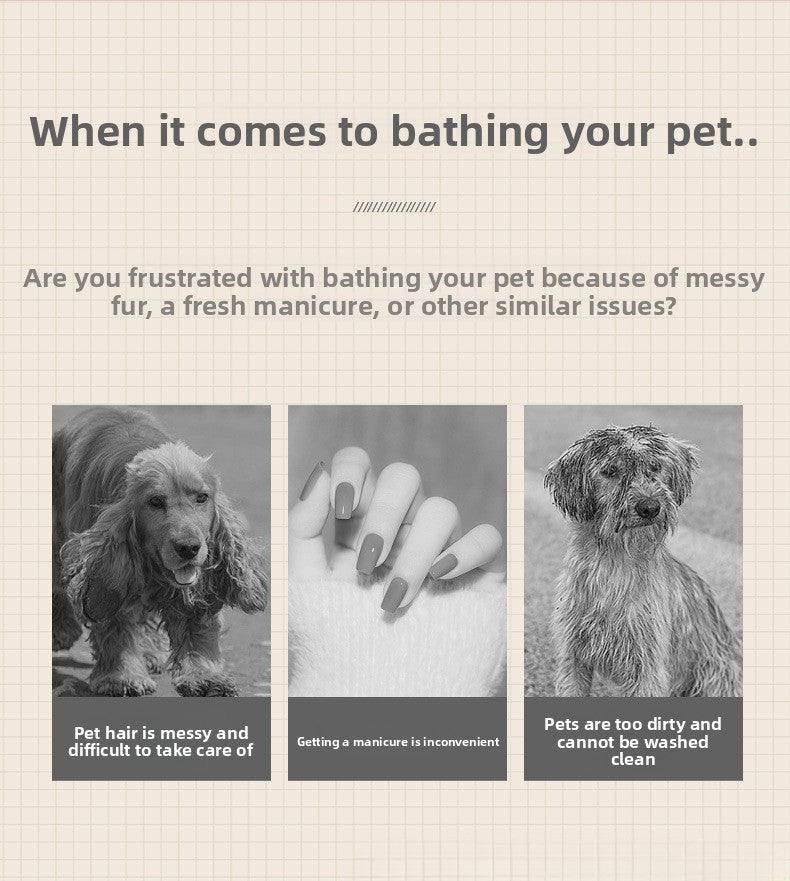 Pet Bath Spray Comb Cat Dog Electric Hair Removal Comb One-Key Anti-Flying Hair Dolphin Massage Brush Rechargeable