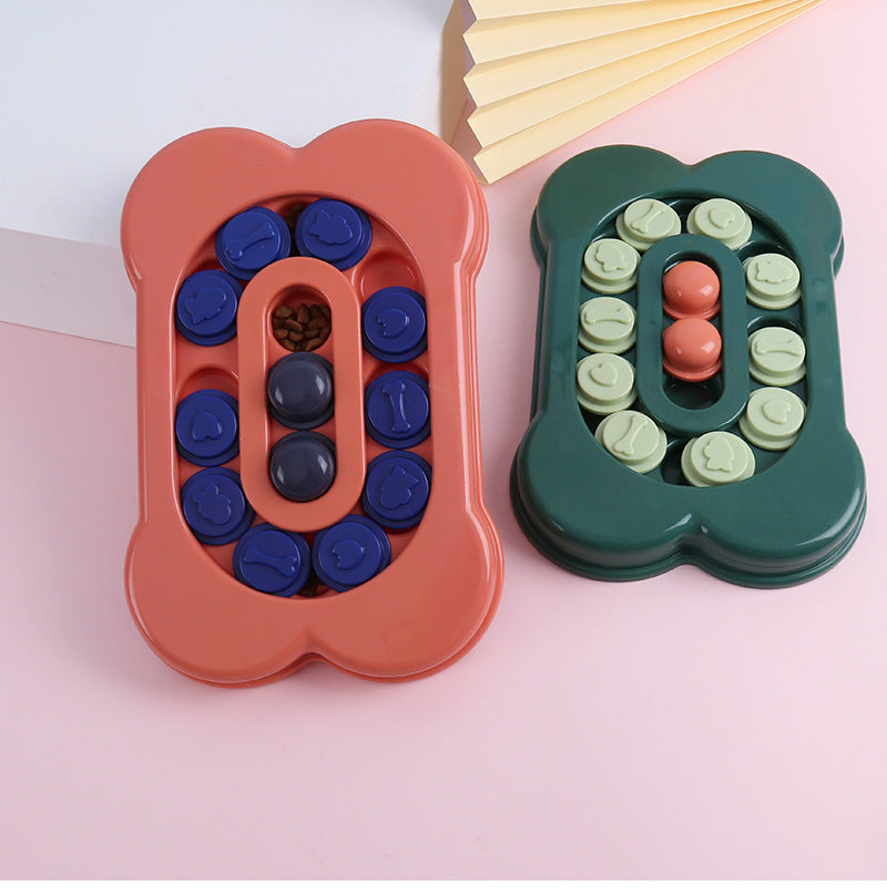 Pet Supplies Bone-Shaped Slow Feeder Intelligence Toy
