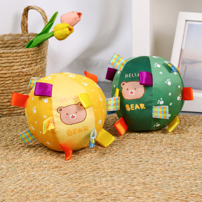 Interactive Squeaky Ball Dog Toy Large Plush Chew Toys for Boredom Relief and Energy Consumption for Golden Retriever Corgi Labrador Medium Large Breed Dogs