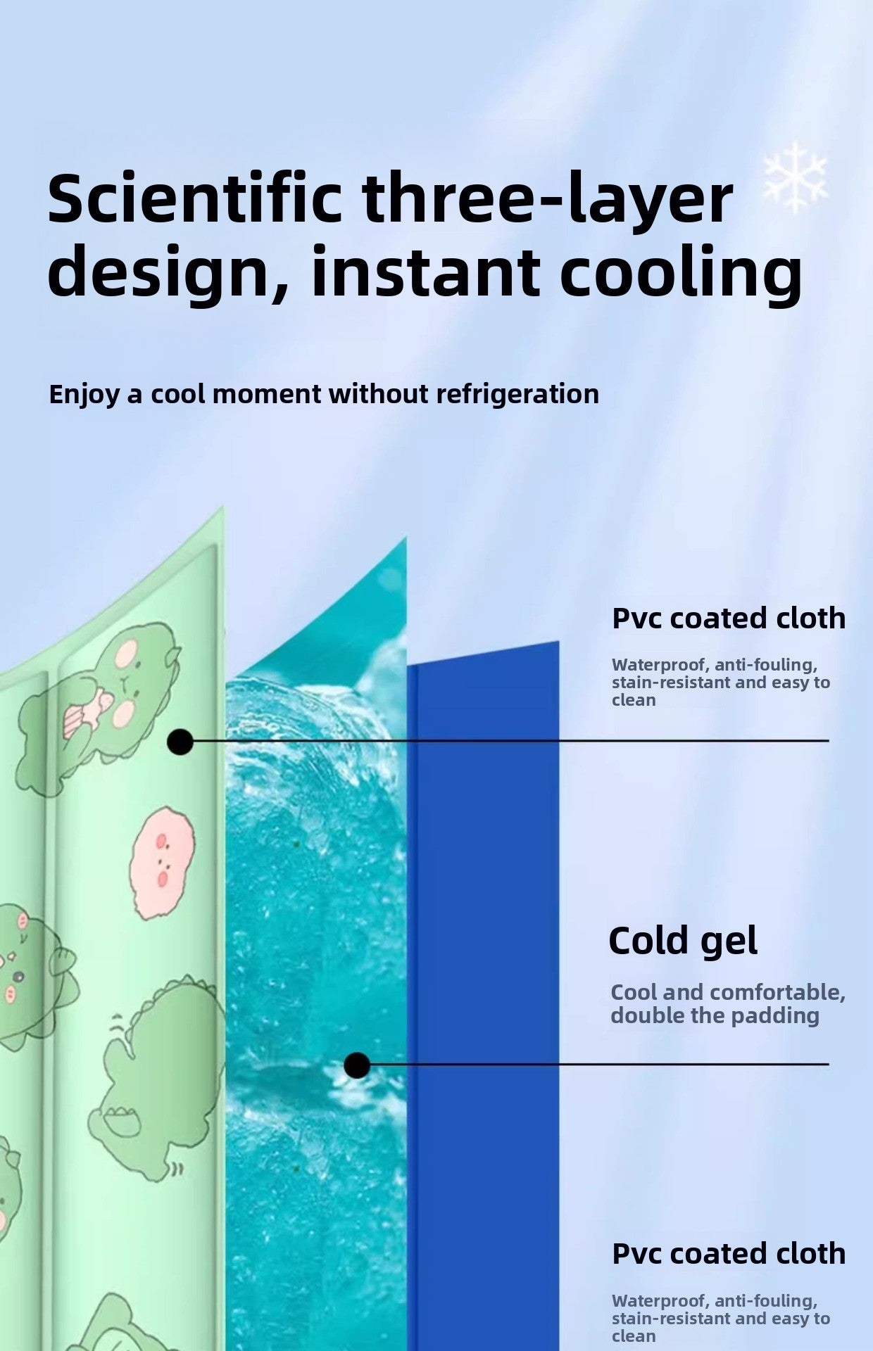 Dog Cat Summer Ice Mat Pet Cooling Sleeping Pad Nest Cooling Artifact