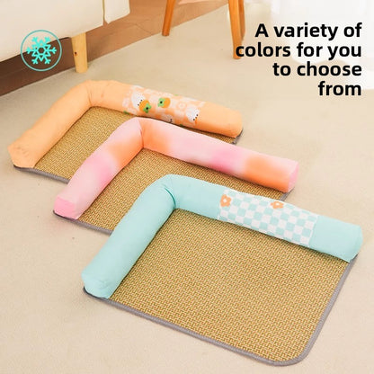 Home Use Pet Cat Dog Summer Cooling Mat Universal Soft Ice Cushion for Neck Safety
