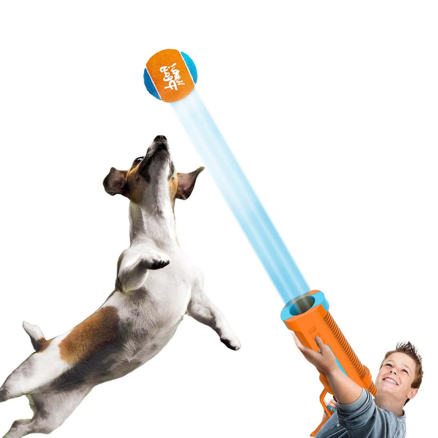 Handheld Launcher Ball Gun Dog Toy Interactive Training Ejection Ball Pet Toy Ball Machine Boredom Relief