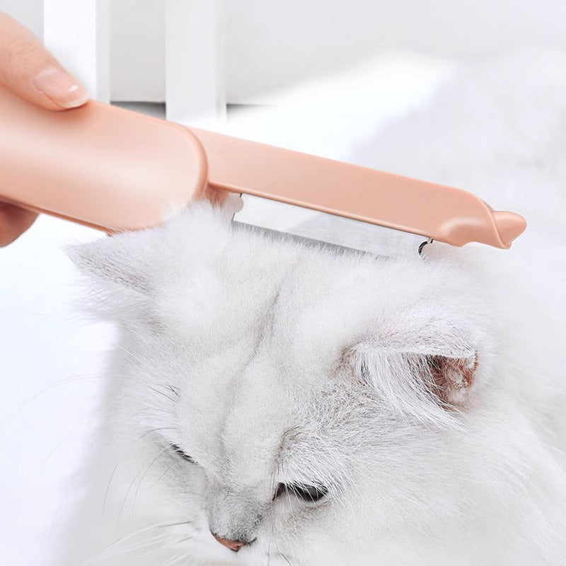 Cat Dog Long Hair Comb Pet Supplies Detangling Remove Floating Hair Cleaning Tool