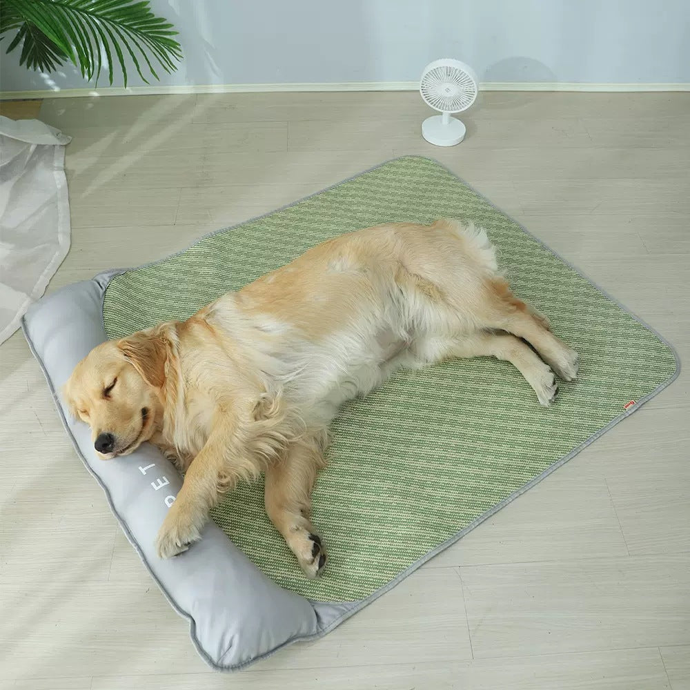 Golden Retriever Dog Summer Sleep Cooling Mat for Big Dogs