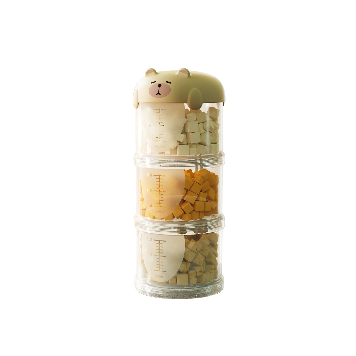 Portable Cat Snack Sealed Box Universal Pet Food Storage Moisture Proof Dispensing Canister