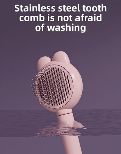 Professional Cat Grooming Brush for Shedding Floating Hair Remover Deshedding Comb for Cats and Dogs Pet Cleaning Supplies Detangling Tool