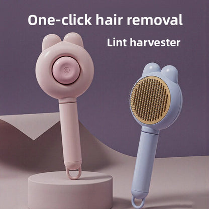 Professional Cat Grooming Brush for Shedding Floating Hair Remover Deshedding Comb for Cats and Dogs Pet Cleaning Supplies Detangling Tool