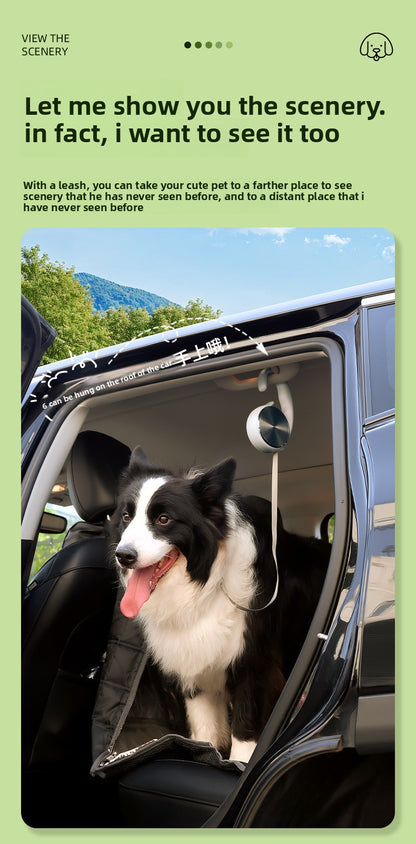 Retractable Dog Leash 16 FT Strong Nylon Rope with Anti Slip Handle Safety Lock for Medium Large Dogs and Cats Walking Running