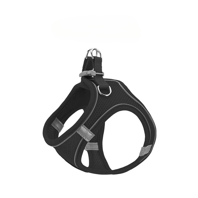 New Pet Vest-Style Pet Harness Reflective Breathable Cat Dog Leash Walking Leash Dropshipping