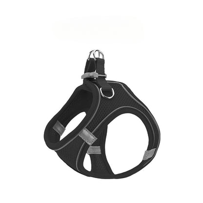 New Pet Vest-Style Pet Harness Reflective Breathable Cat Dog Leash Walking Leash Dropshipping