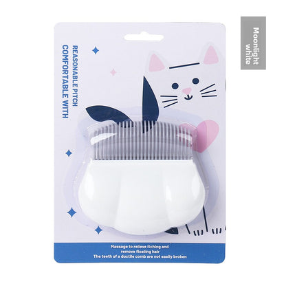 Pet Supplies New Style Shell Comb for Cat Grooming Massage