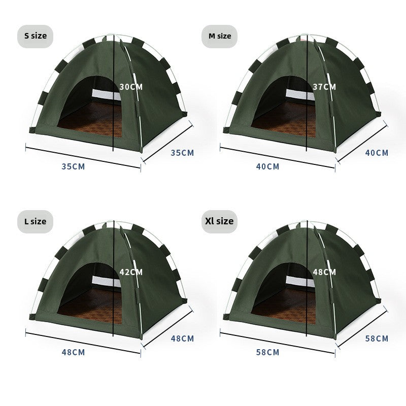 Portable Pet Tent Bed for Outdoor Adventures