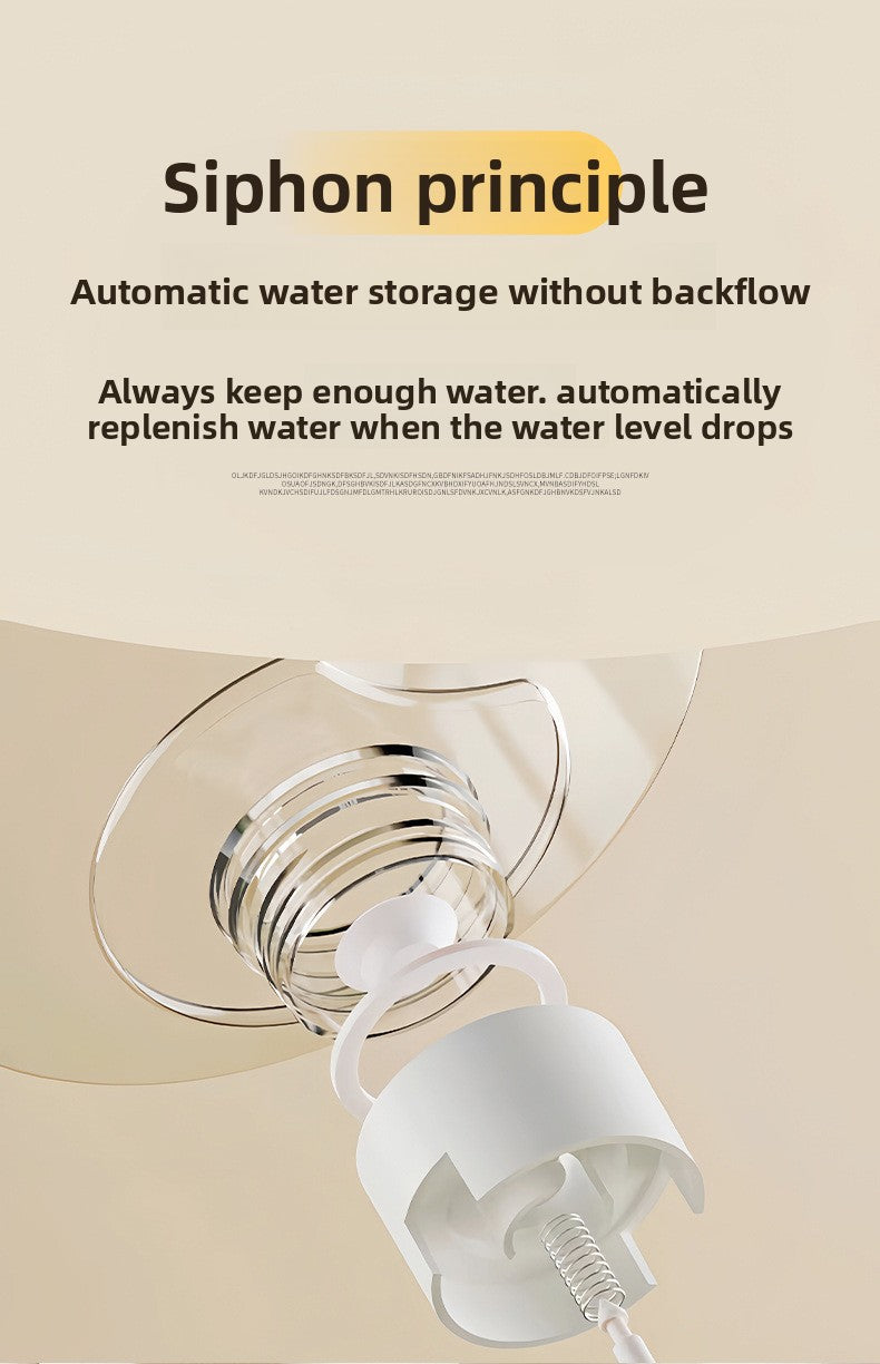 Fully Automatic Cat Drinking Device Combined with Food Feeder for Pets Cats Dogs