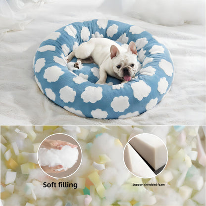 New Pet Bed Deep Sleep Autumn Winter Warm Cat Bed Winter Dog Bed Pet Supplies