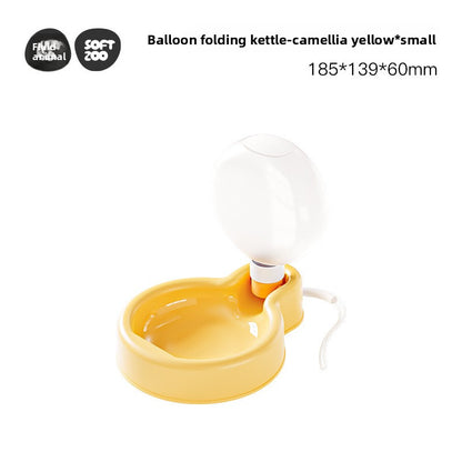 Dog Outdoor Water Cup Foldable Portable Travel Cup Water Dispenser Cat Dog Walking Puppy Drinking Cup Large Capacity