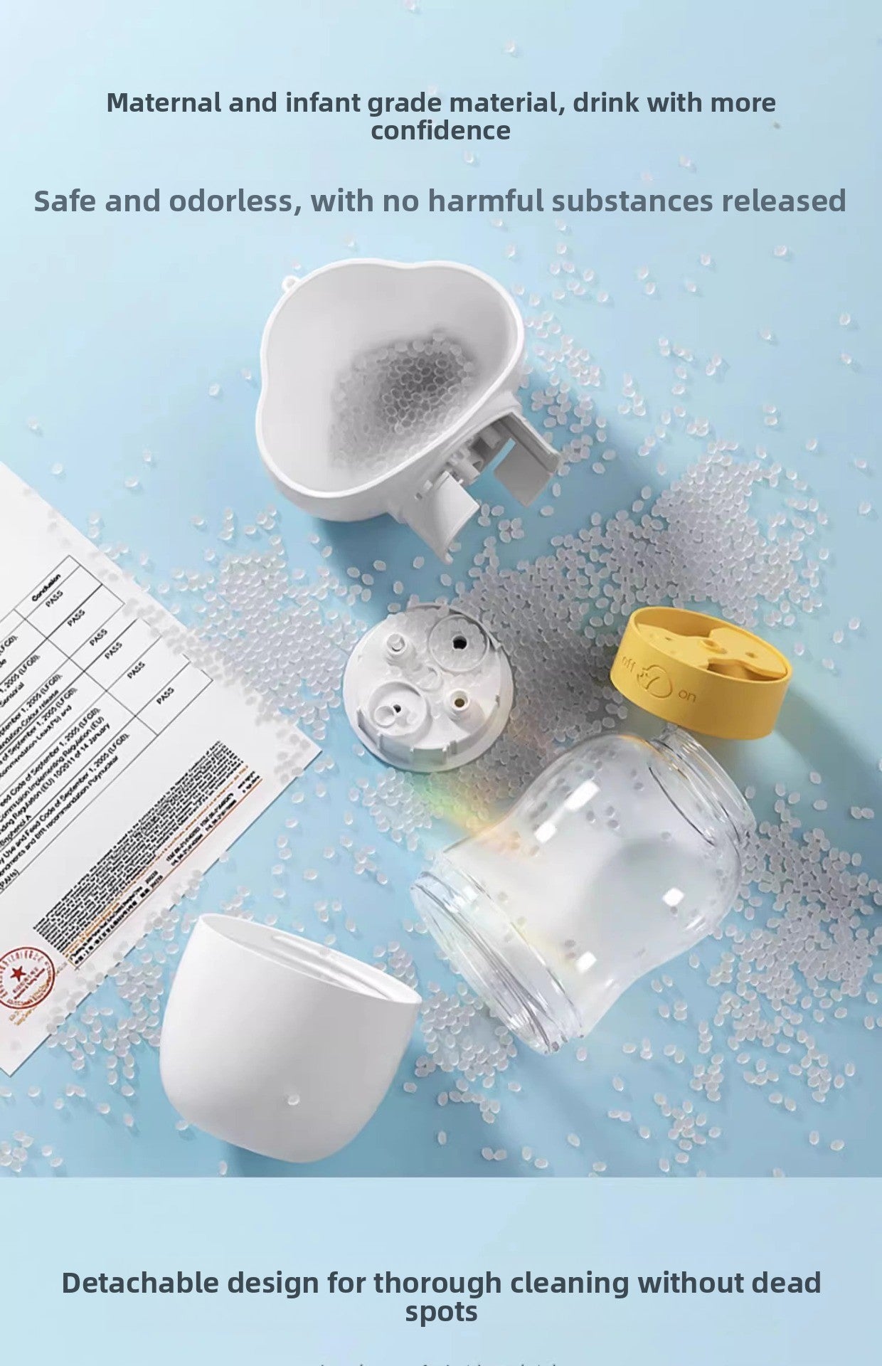 Portable Pet Travel Water Bottle for Dogs Outdoor Drinking Cup Leak Proof Doggy Hydration Supply for Puppy Teddy and Small Medium Dogs