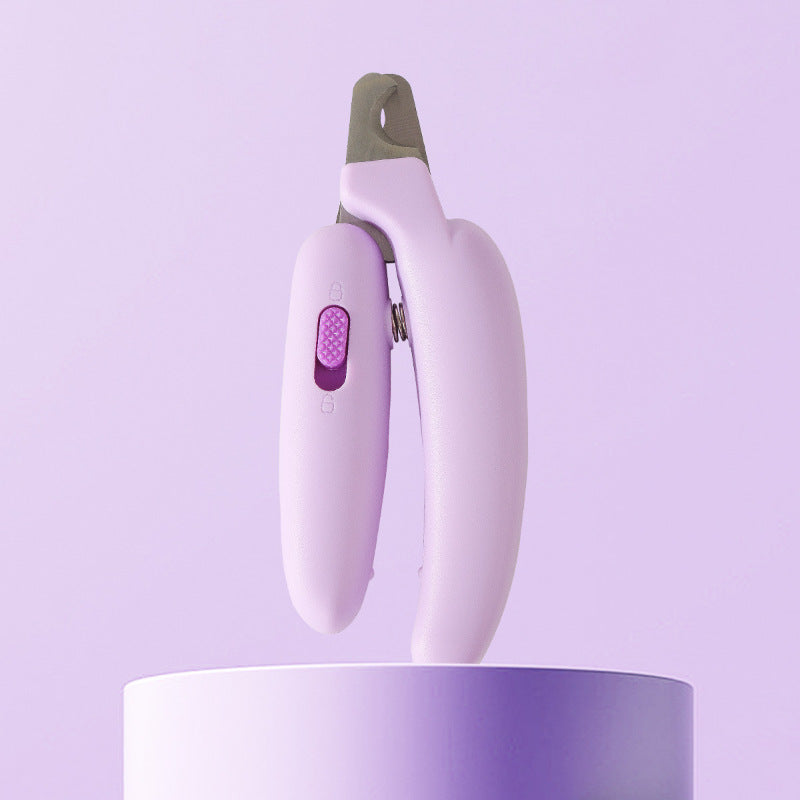 Pet Nail Clippers Cat Nail Clippers with Light Nail Cutter Rabbit Dog Cat Claw Special Beginner Pet Nail Clippers