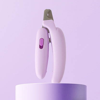 Pet Nail Clippers Cat Nail Clippers with Light Nail Cutter Rabbit Dog Cat Claw Special Beginner Pet Nail Clippers