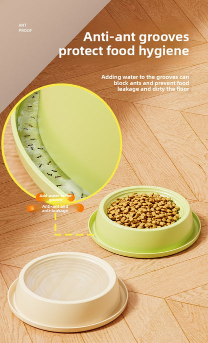 Elevated Pet Bowl for Cats and Dogs High Stand Design Protects Neck Prevents Spill and Slip Durable Anti Vomiting Feeding Bowl for Small Medium Large Pets