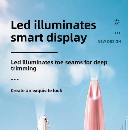 LED Light Pet Hair Trimmer Dog Cat Paw Hair Trimmer Paw Sole Hair Clipper Dog Hair Clipper