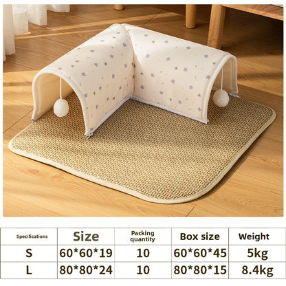 Cooling Ice Silk Pet Nest Mat Summer Sleep Pad for Cats Dogs