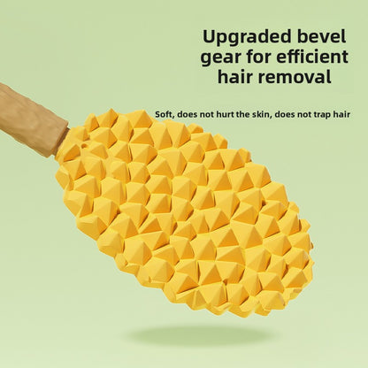 Premium Cat Deshedding Brush for Long Short Hair Pet Grooming Tool with Durian Massage Comb Effective Hair Removal and Cleaning Brush Multi Functional Fur Scraper