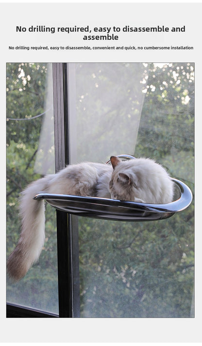 Pet Bubble Suction Cup Hanging Hammock Cat Bed for Window