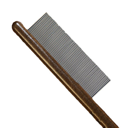 Wooden Pet Shedding Comb for Cats Dogs Removing Loose Hair Grooming Flea