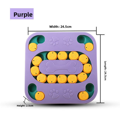 Pet Supplies New Dog Puzzle Foraging Toy Interactive Training Anti Boredom Fun