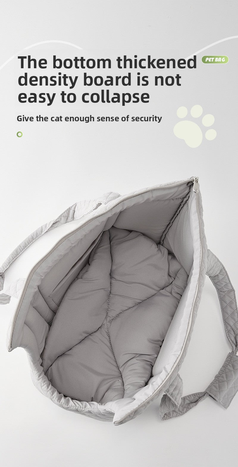 Cute Cat Carrier Backpack for Travel Large Capacity Breathable Pet Handbag Portable Dog Shoulder Bag Outgoing Puppy Crossbody Carrier