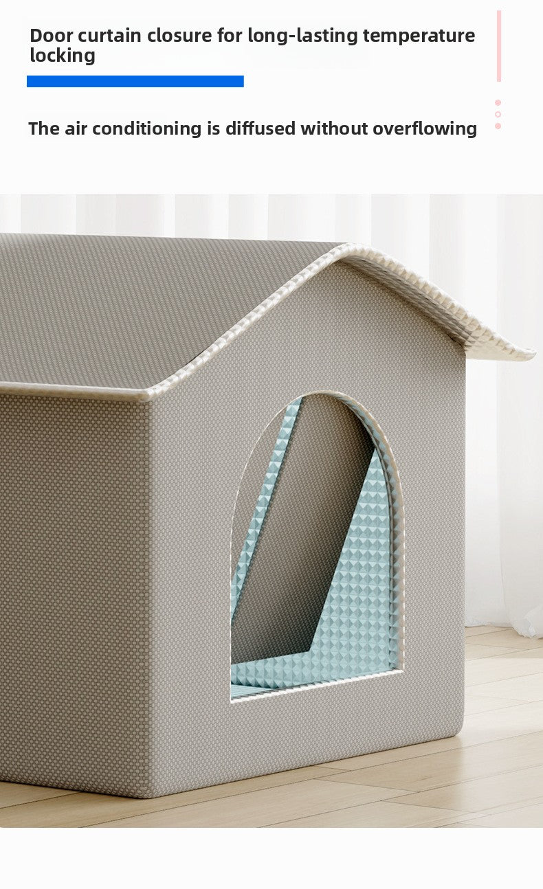 Summer Cat Cooling Artifact Portable DIY Air Conditioning Pet Ice House