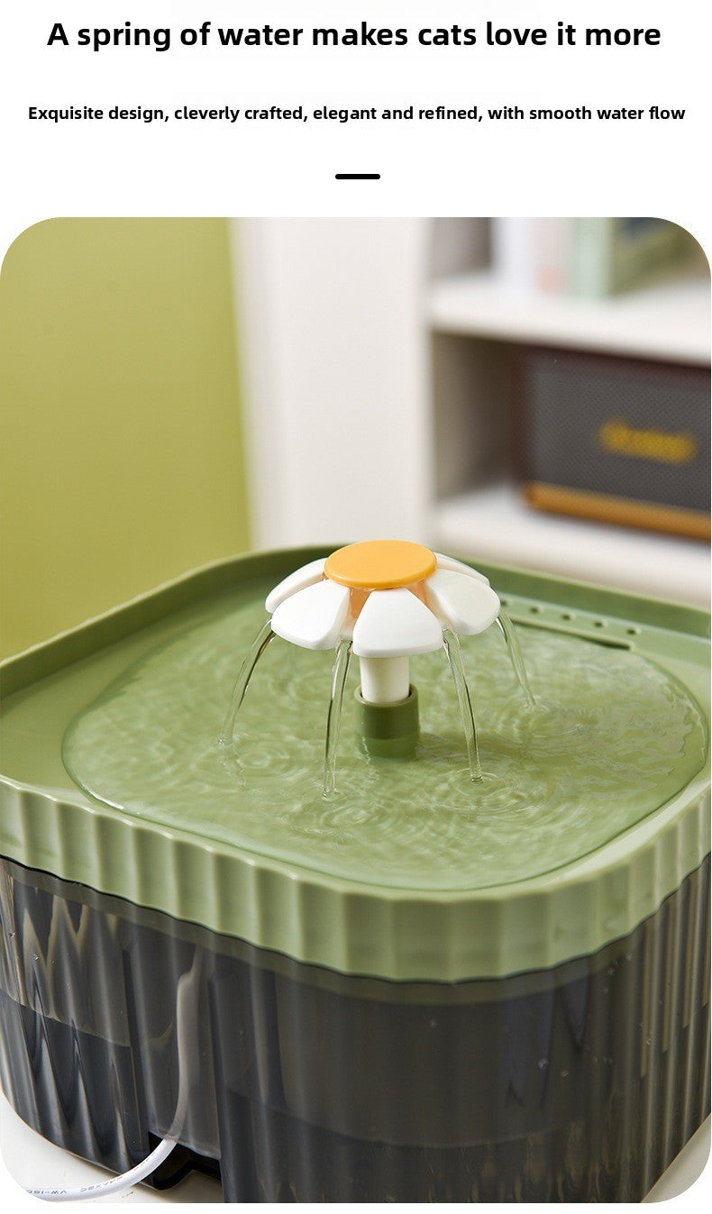 Cat Smart Plug In Water Dispenser Auto Flowing for Cats Dogs Universal Silent High Capacity