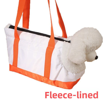 Portable Pet Carrier Bag for Small Dogs and Cats Outdoor Travel with Head Out Design All Season Comfort Shoulder Handbag