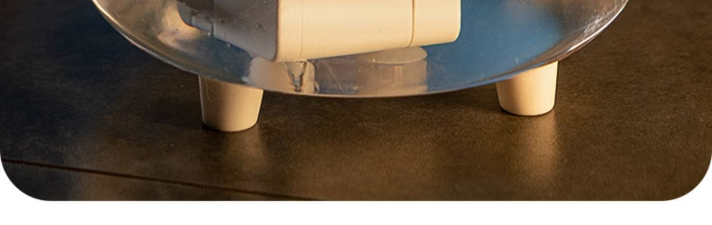 Cat Water Fountain 2L Automatic Circulating Flower Design with LED Light and Filter for Healthy Hydration