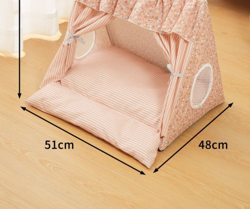Cat Tent Summer Cat House Pet Warm Dog House Tent Washable Closed Type Internet Celebrity Cat All Seasons
