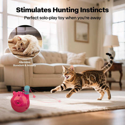 Pet Smart LED Infrared Auto Laser Cat Fun Teaser Toy