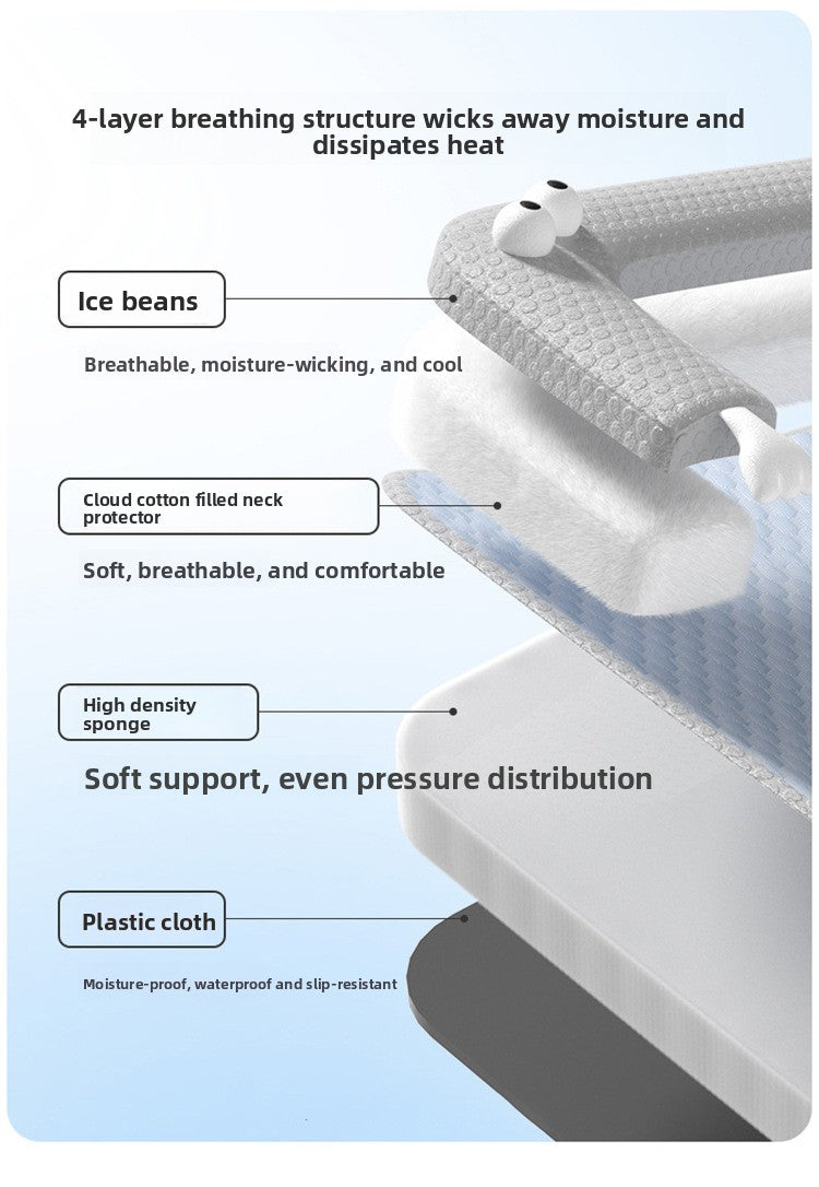 Breathable Cooling Dog Bed for Summer Big Eyed Monster Sofa Mat Small Dog Cat Nest Pet House Washable