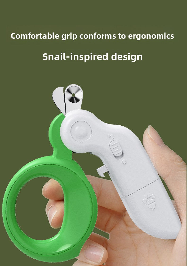 New Pet Nail Clippers with LED Light for Blood Line Observation, Dog Nail Clippers for Beginners, Pet Supplies