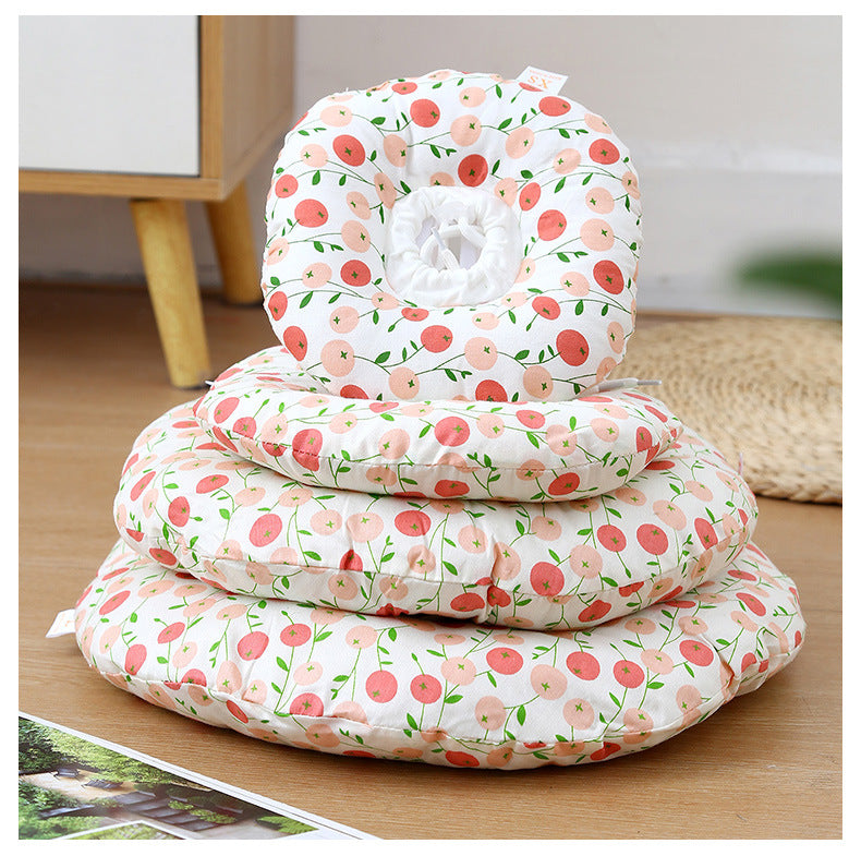 Pet Elizabethan Collar Anti-Bite Anti-Lick Soft Headband Cat Dog Neutering Shame Collar Adjustable Neckband