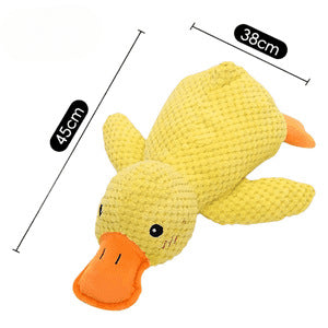 Dog Puppy Plush Doll Relieving Stuffy Self Hi Sound Bite Resistant Toy