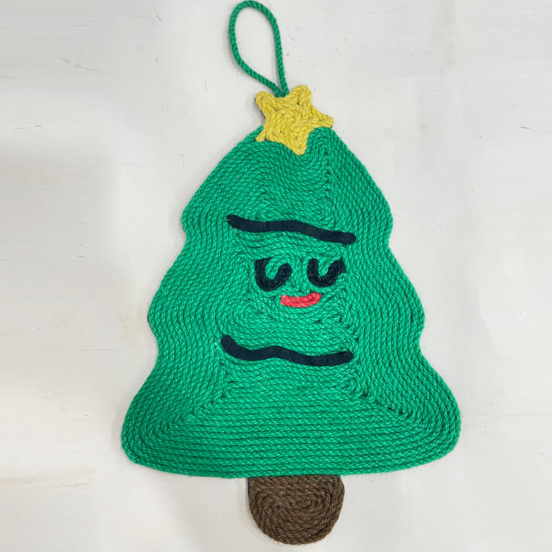 Durable Hanging Cat Scratching Board Pad Multiple Styles Anti Scratch Furniture Protector Interactive Pet Toy for Indoor Cats