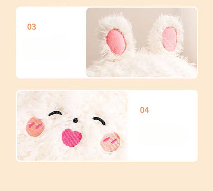 Pet Cat Nest Enclosed Sleeping Nest Dog Nest Winter Warm Mongolian Yurt Plush Animal Style Cute Adorable Pet Fleece Nest