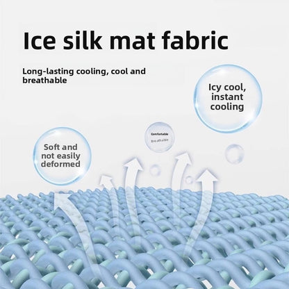 Dog Cat Summer Ice Silk Cooling Mat Pet Bed All Seasons for Small Medium Pets